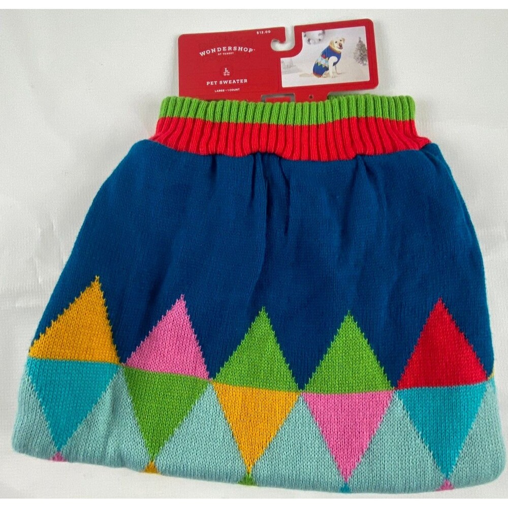 Pet Sweater Target Wondershop Large Dog Christmas 80lbs -Retriever Rottweiler
